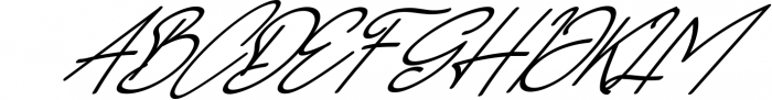 Caroline Signature Font UPPERCASE