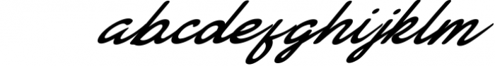 Caroline Signature Font LOWERCASE