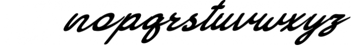 Caroline Signature Font LOWERCASE