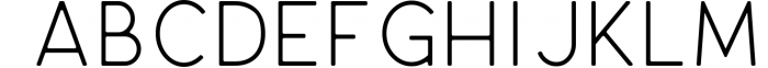 Carose Sans- 6 Elegant Typeface 5 Font UPPERCASE