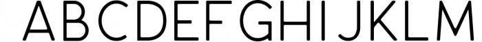 Carose Sans- 6 Elegant Typeface Font UPPERCASE