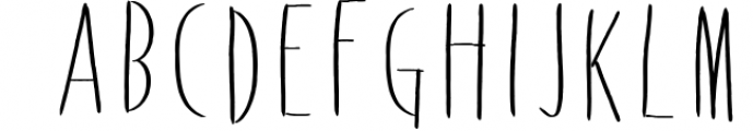 Carothin Font Font LOWERCASE