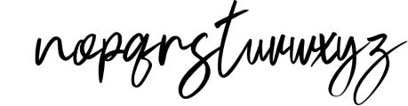 Carstin Handwritten Font Font LOWERCASE