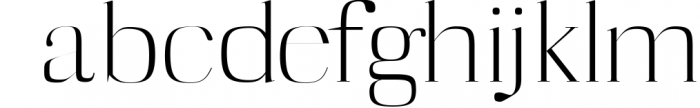 Cartland Serif Typeface 1 Font LOWERCASE