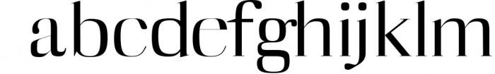 Cartland Serif Typeface 2 Font LOWERCASE