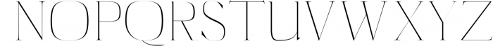 Cartland Serif Typeface Font UPPERCASE