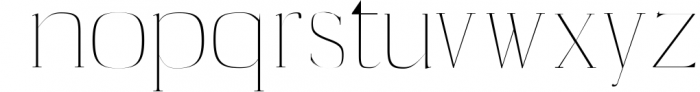 Cartland Serif Typeface Font LOWERCASE