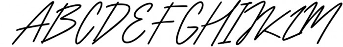Carttinos Signature Typeface 1 Font UPPERCASE