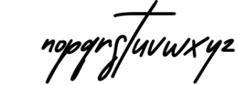 Carttinos Signature Typeface Font LOWERCASE