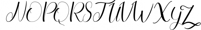 Casandrela script 1 Font UPPERCASE