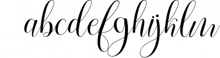 Casandrela script 1 Font LOWERCASE