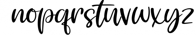 Cashmere Font LOWERCASE