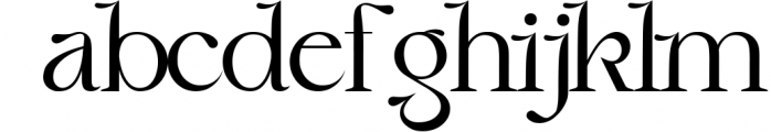 Castela Molgate - Unique Serif Font LOWERCASE