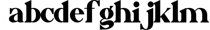 Castillian The Modern Serif Family 1 Font LOWERCASE