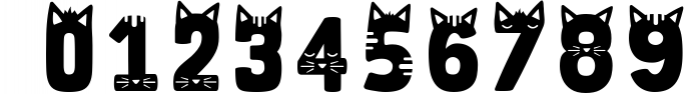 Cat Lady - Cat Font Font OTHER CHARS