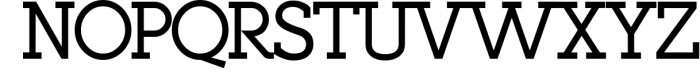 Cavello Slab Serif 1 Font UPPERCASE