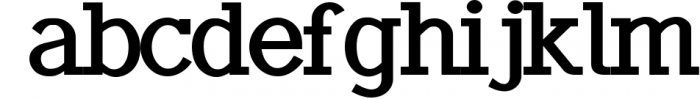 Cavello Slab Serif 2 Font LOWERCASE