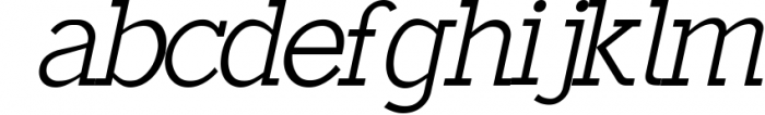 Cavello Slab Serif 3 Font LOWERCASE
