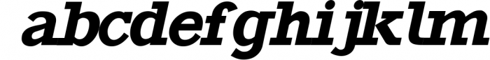 Cavello Slab Serif 5 Font LOWERCASE
