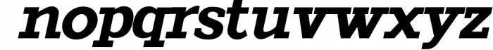 Cavello Slab Serif 5 Font LOWERCASE