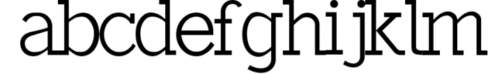 Cavello Slab Serif 6 Font LOWERCASE