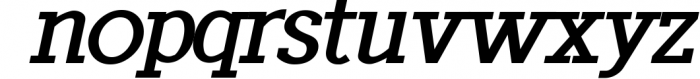 Cavello Slab Serif 7 Font LOWERCASE