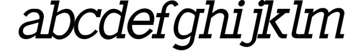 Cavello Slab Serif Font LOWERCASE