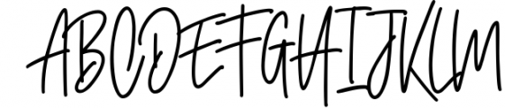 Cayttons Signature Font 1 Font UPPERCASE