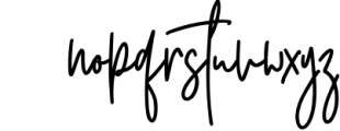 Cayttons Signature Font 1 Font LOWERCASE