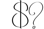 caroline typeface Font OTHER CHARS