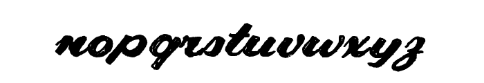 CABRIOLET Font LOWERCASE