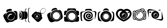 CAMERA - FOTOGRAAMI Font OTHER CHARS