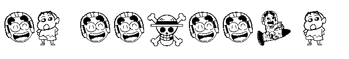 CARTOON 1994 Font OTHER CHARS