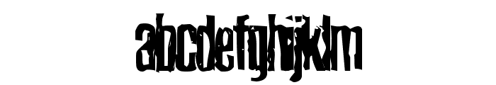 Cabeen Condensed Font LOWERCASE