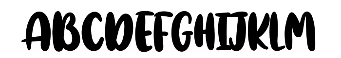 Caberolla Free Regular Font UPPERCASE