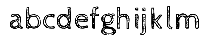CabinSketch Font LOWERCASE