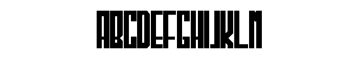 Cacao Regular Font UPPERCASE