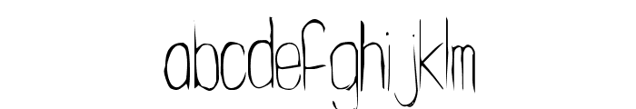 Cachex Thin Font LOWERCASE