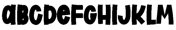 Cactus Green Font UPPERCASE