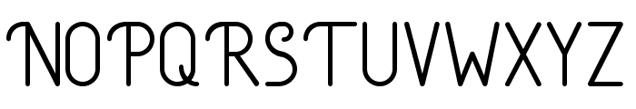 Cadancy Demo Font UPPERCASE