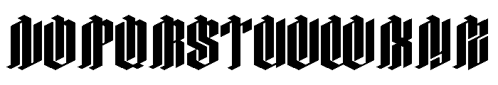 CafeOle Roquette Font UPPERCASE
