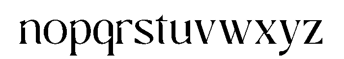 Cafespro Weekend Font LOWERCASE