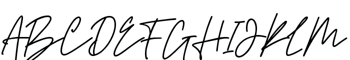 Caffu Rokit's Font UPPERCASE