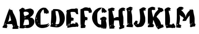 Cagens Font UPPERCASE
