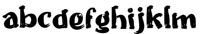 Cagens Font LOWERCASE