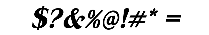 Cagile Semi Bold Italic Font OTHER CHARS