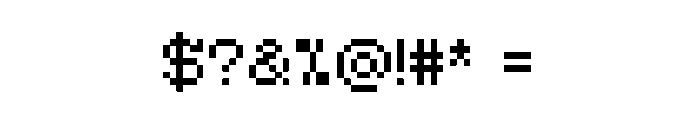 Cairopixel Font OTHER CHARS