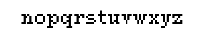 Cairopixel Font LOWERCASE