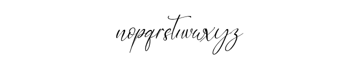 Caitlin Angelica Italic Font LOWERCASE