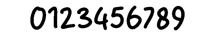 Cake Nut Font OTHER CHARS